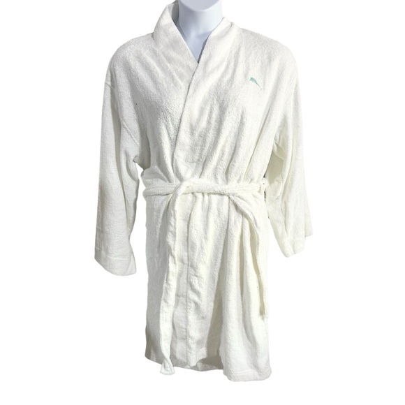 Tommy Bahama Other - Tommy Bahama Men’s Plush Cotton Terry Belted Bathrobe Size S/M NWT